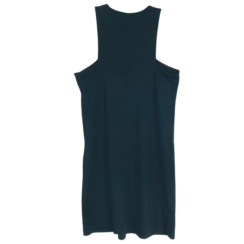 Susana Monaco black dress, size XS, 86% nylon, 14% spandex
